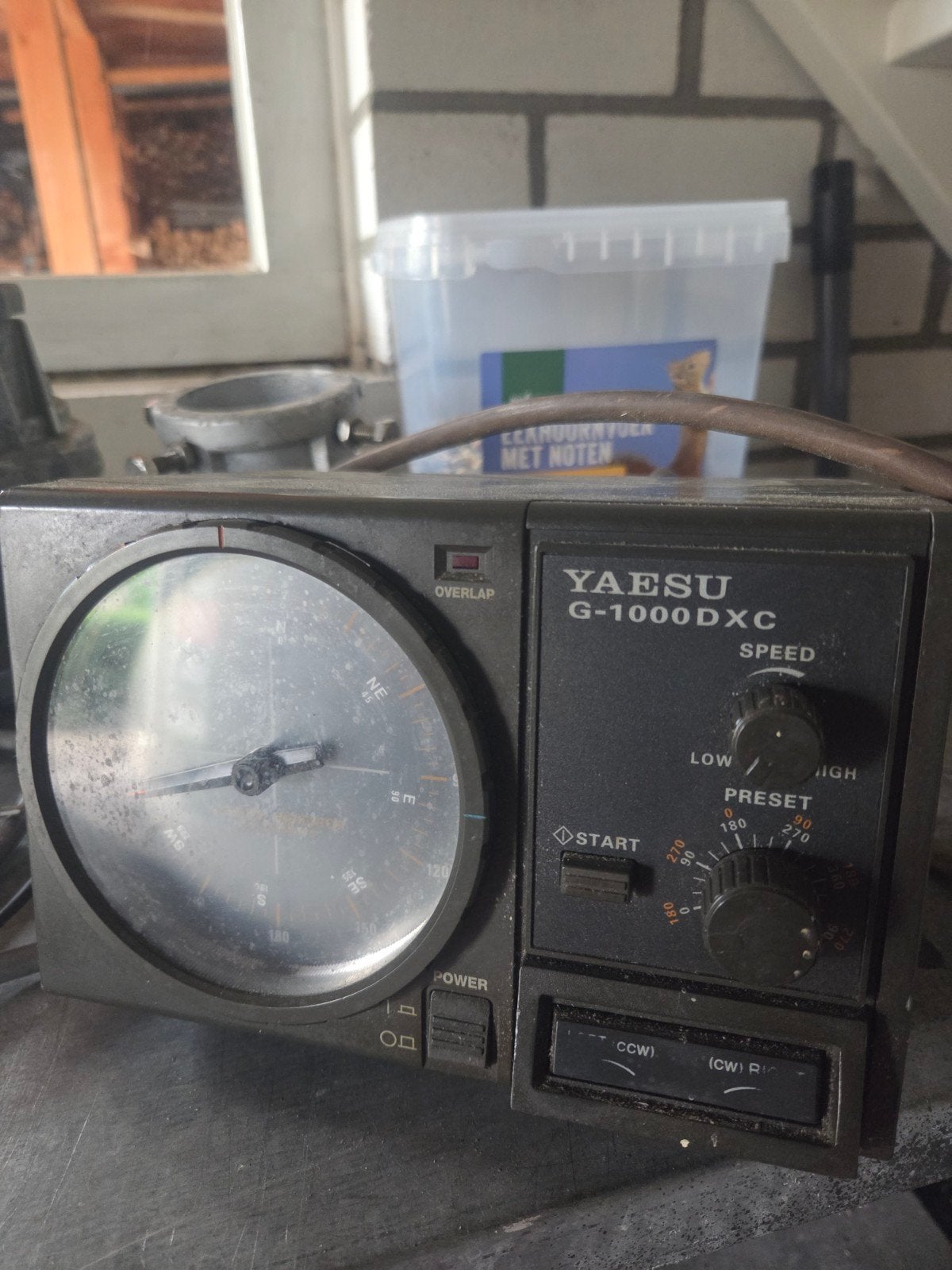 Yaesu G-1000DXC Rotor Controller met Rotor, Ophalen of Verzenden, Gebruikt, Zender en Ontvanger