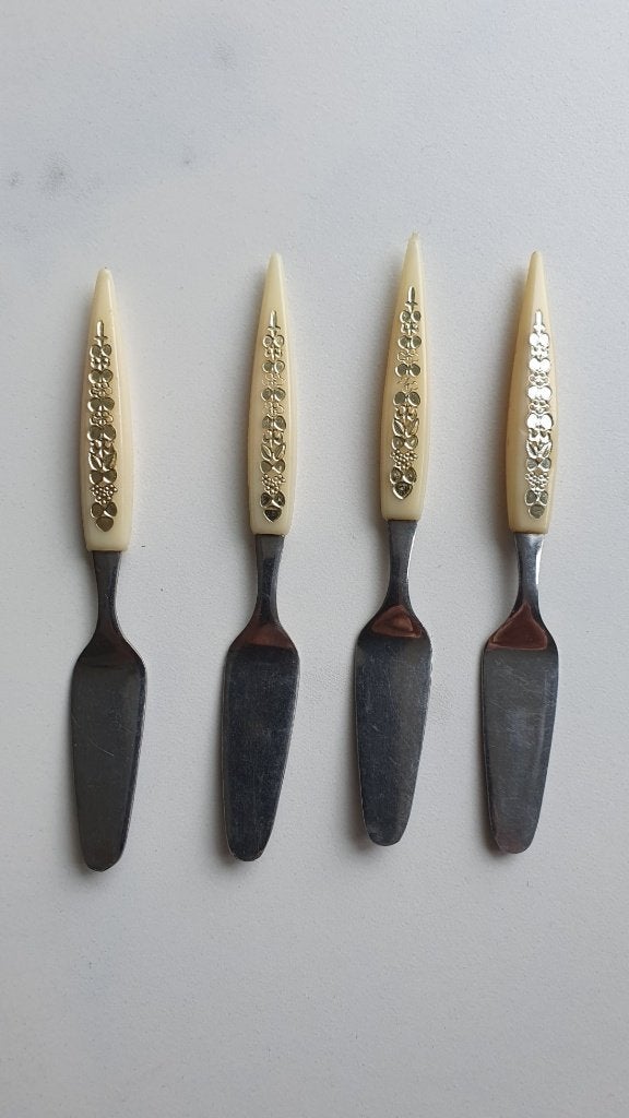 Vintage boter / amuse mesjes, Ophalen of Verzenden, Huis en Inrichting