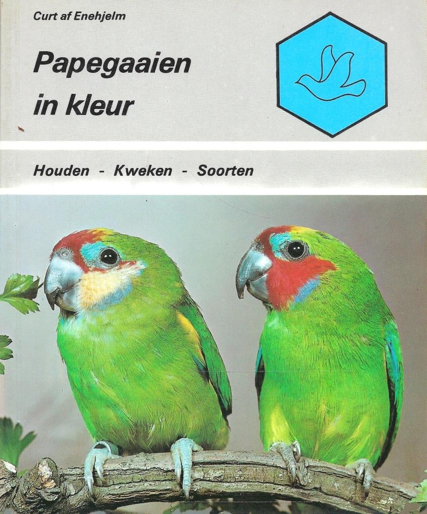 BOEK PAPEGAAIEN IN KLEUR ,, Ophalen of Verzenden, Zo goed als nieuw, Vogels