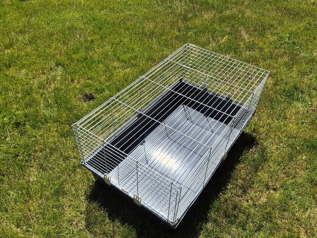 Ferplast konijnenkooi, Dieren en Toebehoren, Knaagdieren en Konijnen | Hokken en Kooien, Kooi, Gebruikt, Eekhoorn, 75 tot 110 cm