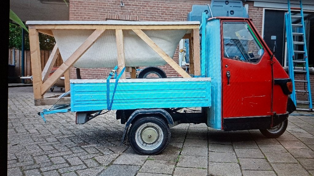 piaggio ape 50, Gebruikt, 16 km/u of meer, 46 km of meer, Ophalen
