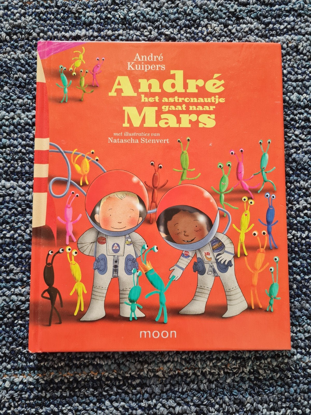 Andre het astronautje gaat naar Mars, Ophalen of Verzenden, Zo goed als nieuw