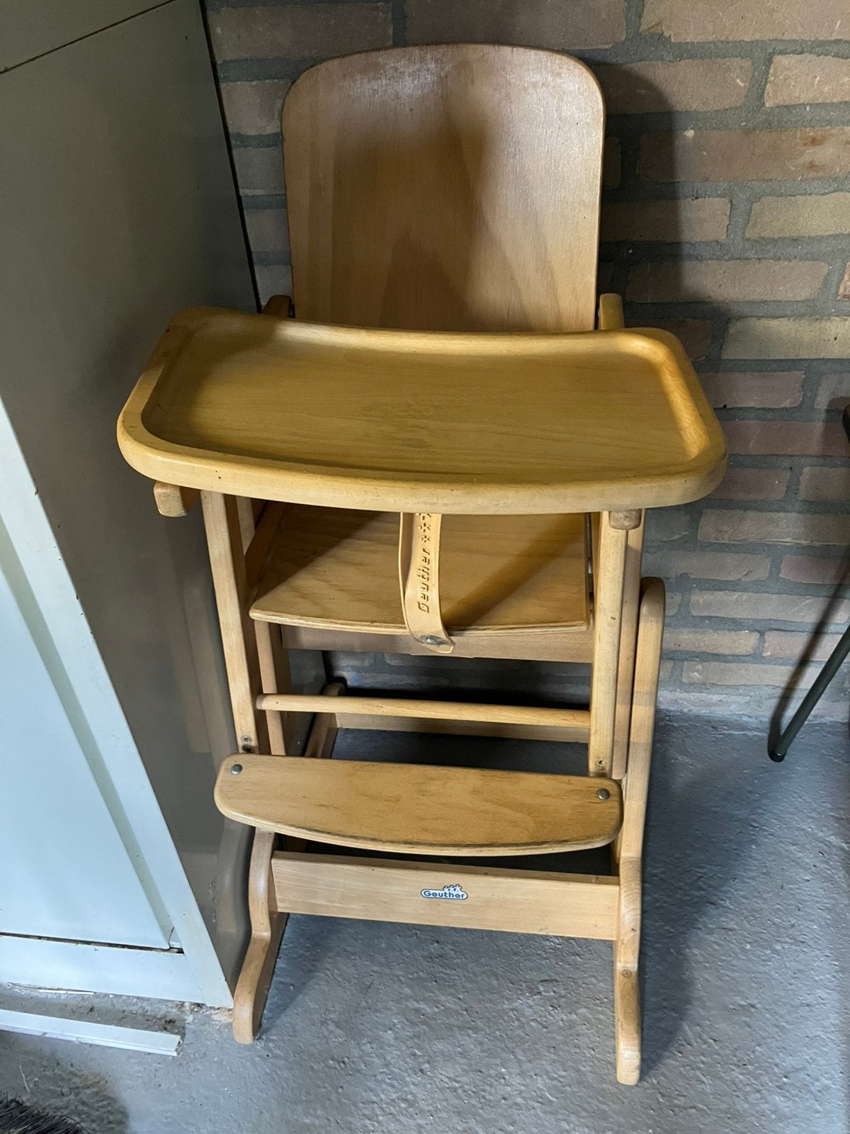 Kinderstoel Geuther, Ophalen, Gebruikt, Overige typen, Afneembaar eetblad