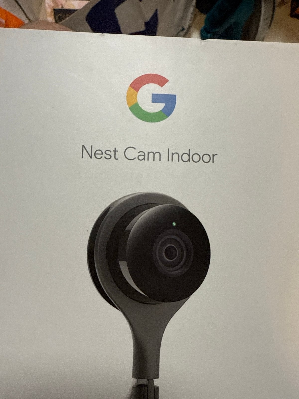 Google Nest Cam Indoor - Beveiligingscamera, Ophalen of Verzenden, Zo goed als nieuw, Binnencamera