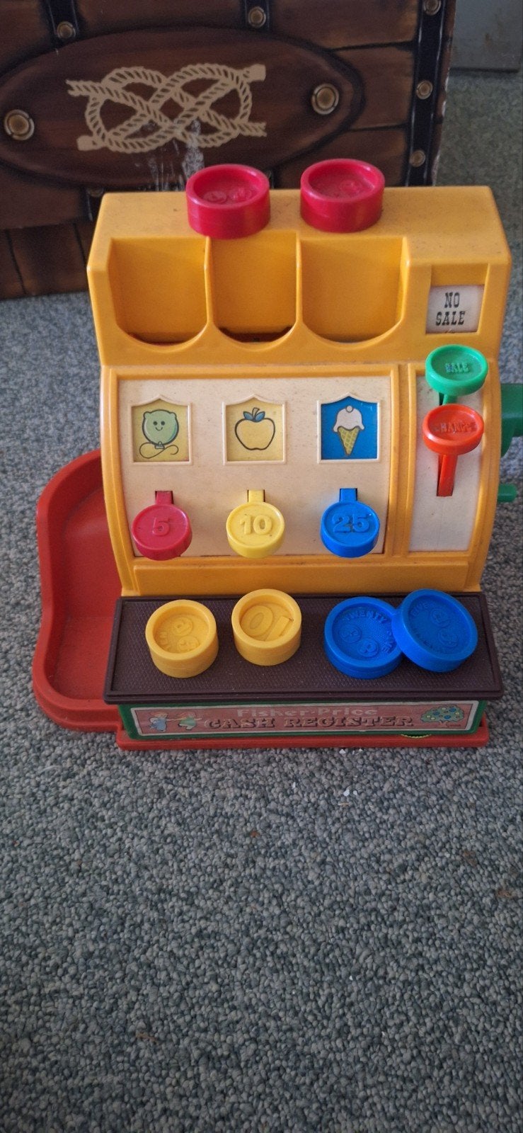 Vintage Fisher-Price Kassa Speelgoed, Ophalen of Verzenden
