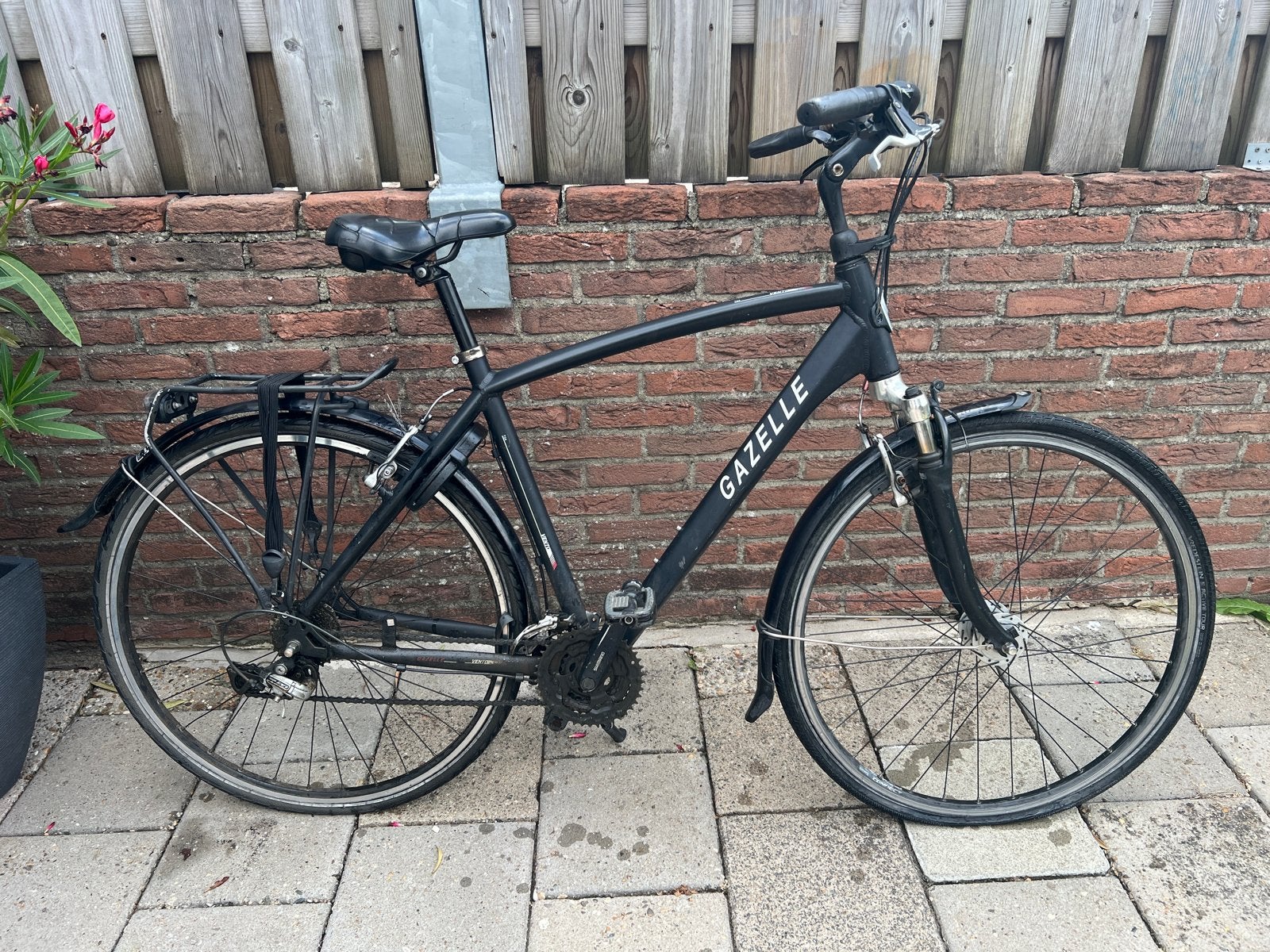 Gazelle Vento T 24 Herenfiets 28 inch H53 opknapper, Fietsen en Brommers, Fietsen | Heren | Herenfietsen, Ophalen, Gebruikt, Velgrem