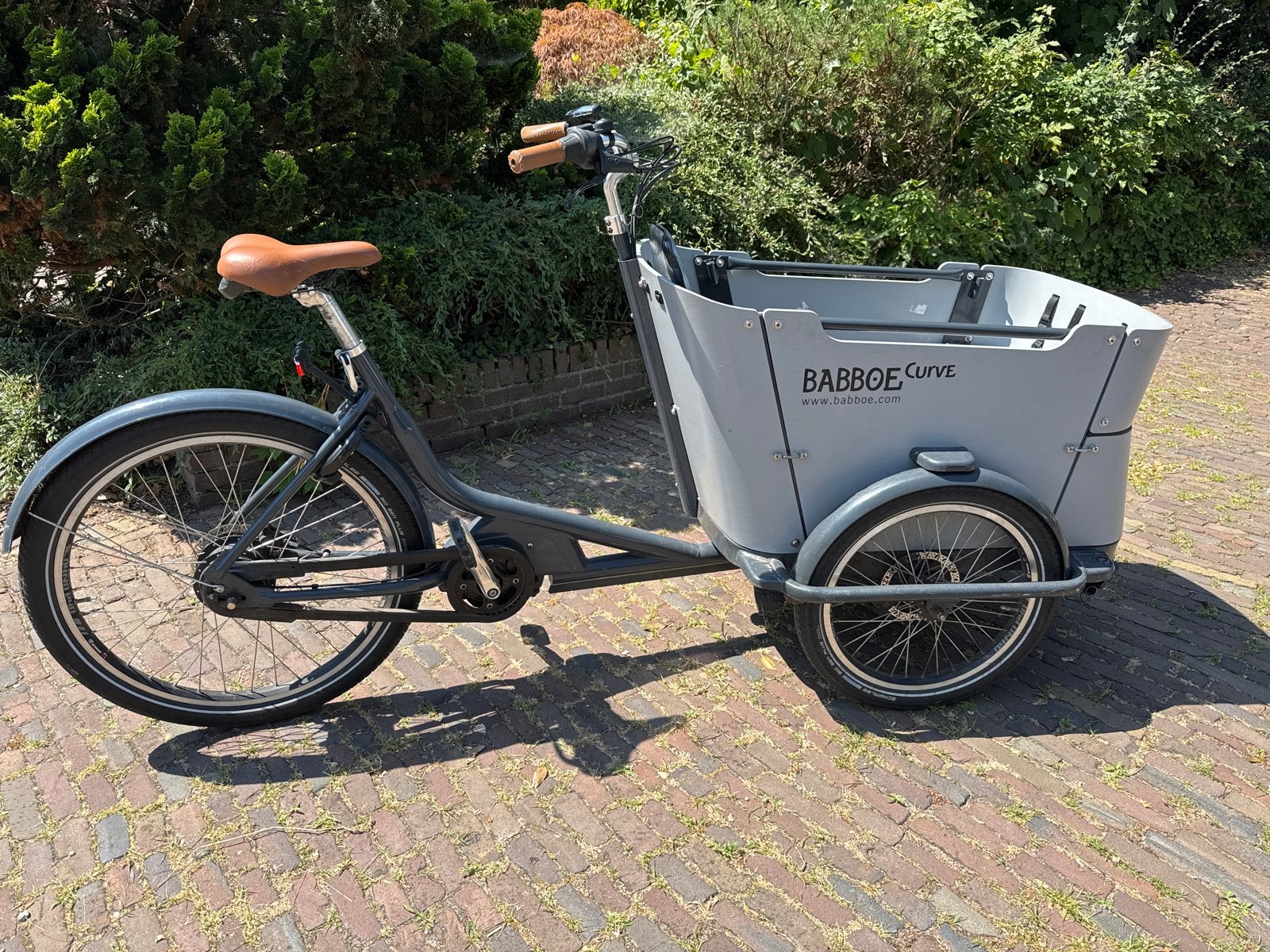 Babboe Curve elektrische Bakfiets - gebruikt, 4 kinderen of meer, Gebruikt, Elektrisch, Schijfrem