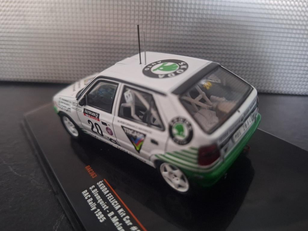 Skoda Felicia Kit Car #20 RAC Rally 1995
Schaal 1:43, Overige merken, IXO, IXO, Nieuw