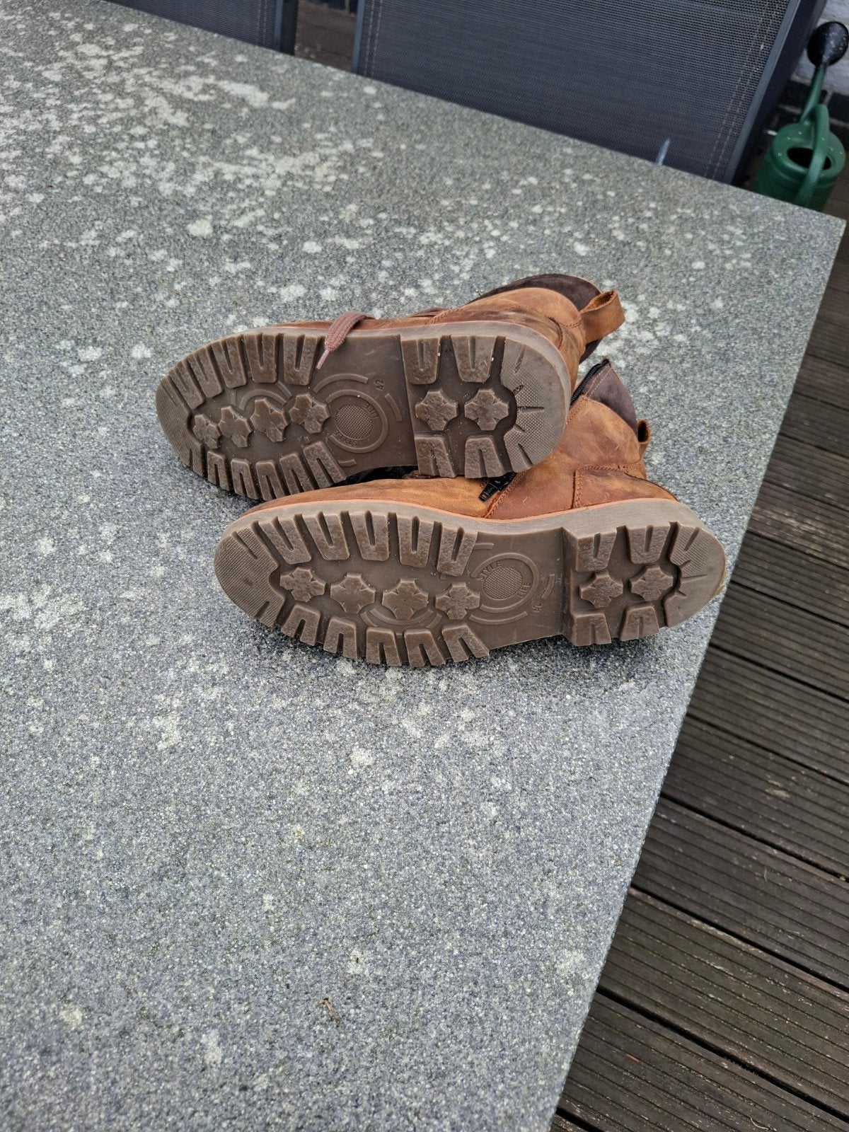 Landrover warm gevoerde schoenen - Maat 42, Bruin, Boots, Ophalen of Verzenden, Zo goed als nieuw