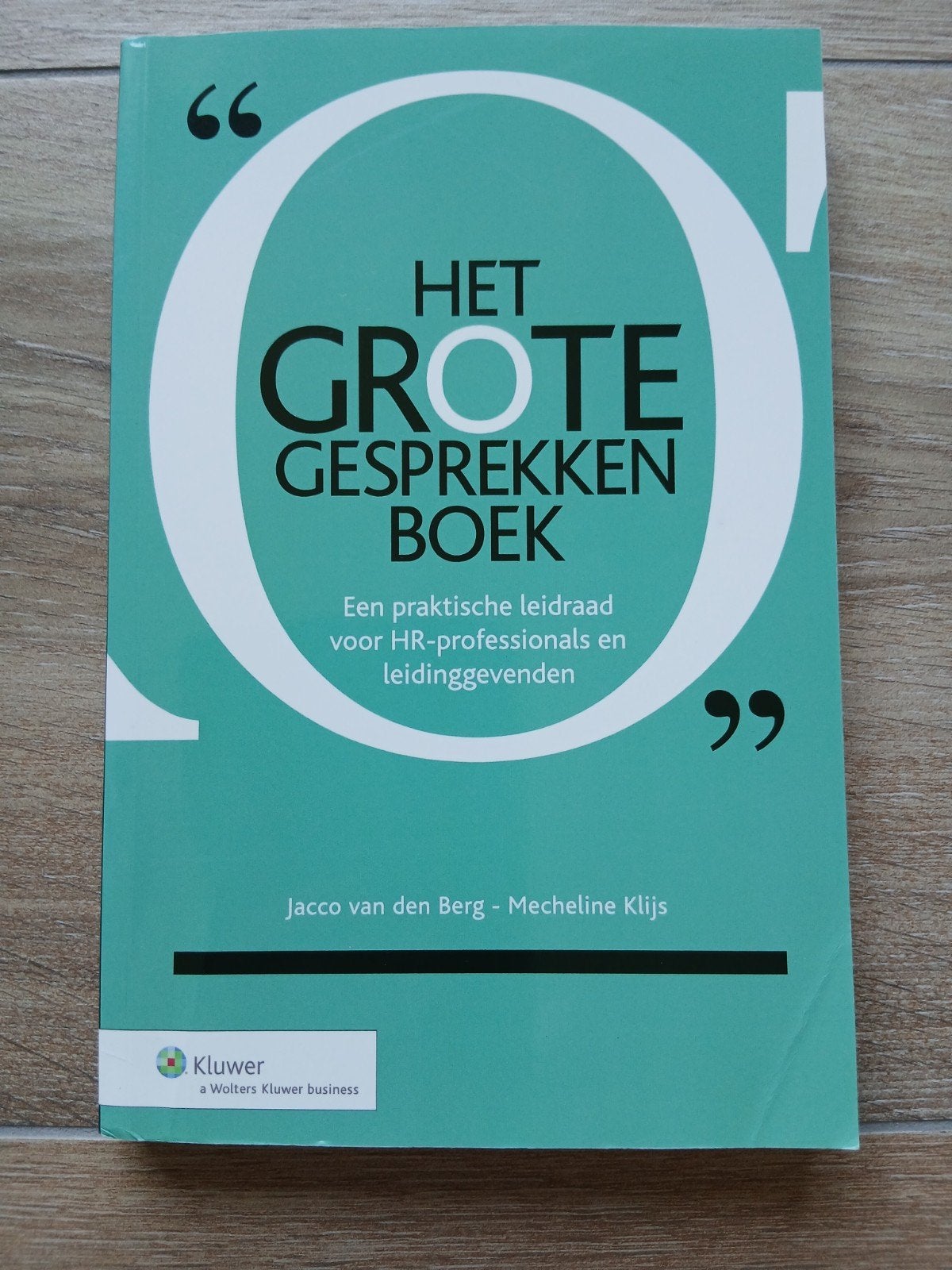 9789013079562 Het grote gesprekkenboek - Jacco van den Berg, Boeken, Jacco van den Berg ; Mecheline Klijs, Zo goed als nieuw, Beta