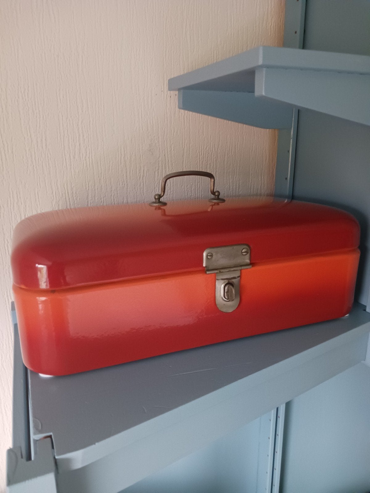 Vintage broodtrommel, Ophalen of Verzenden