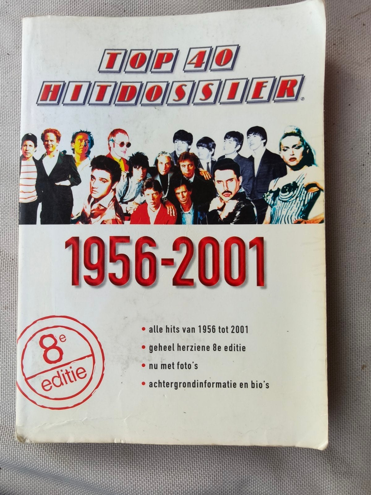 Top 40 Hitdossier 1956-2001 - 8e editie, Ophalen of Verzenden, Gelezen, Genre of Stijl, Diverse auteurs