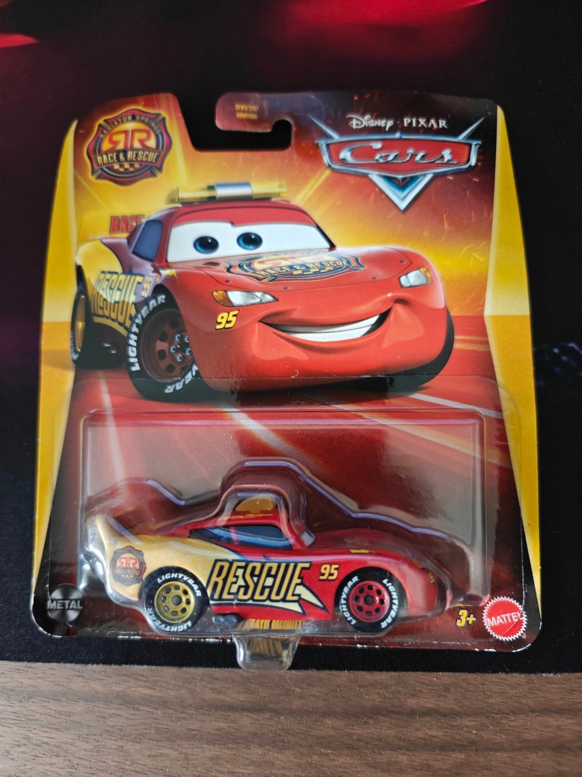 Disney Pixar Cars Bliksem McQueen Race & Rescue, Ophalen of Verzenden, Nieuw