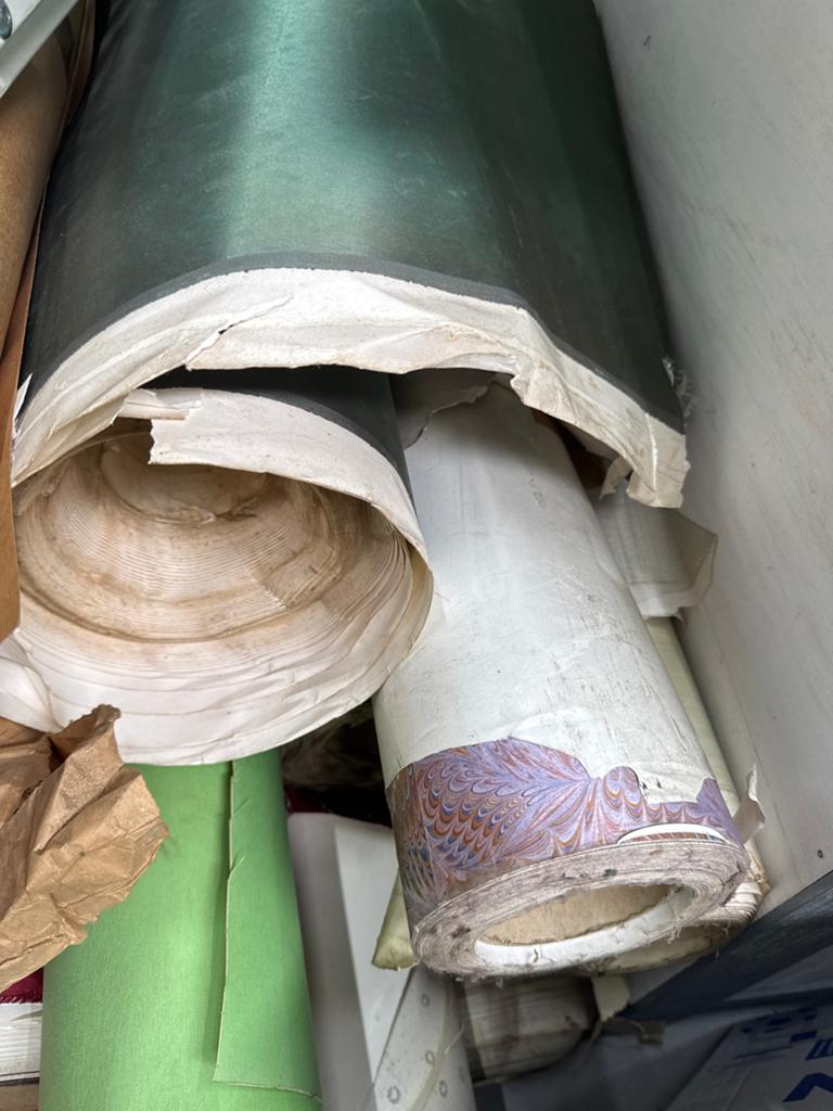Lampenkap stof, Hobby en Vrije tijd, Stoffen en Lappen, Ophalen, Overige materialen, Gebruikt, Overige kleuren