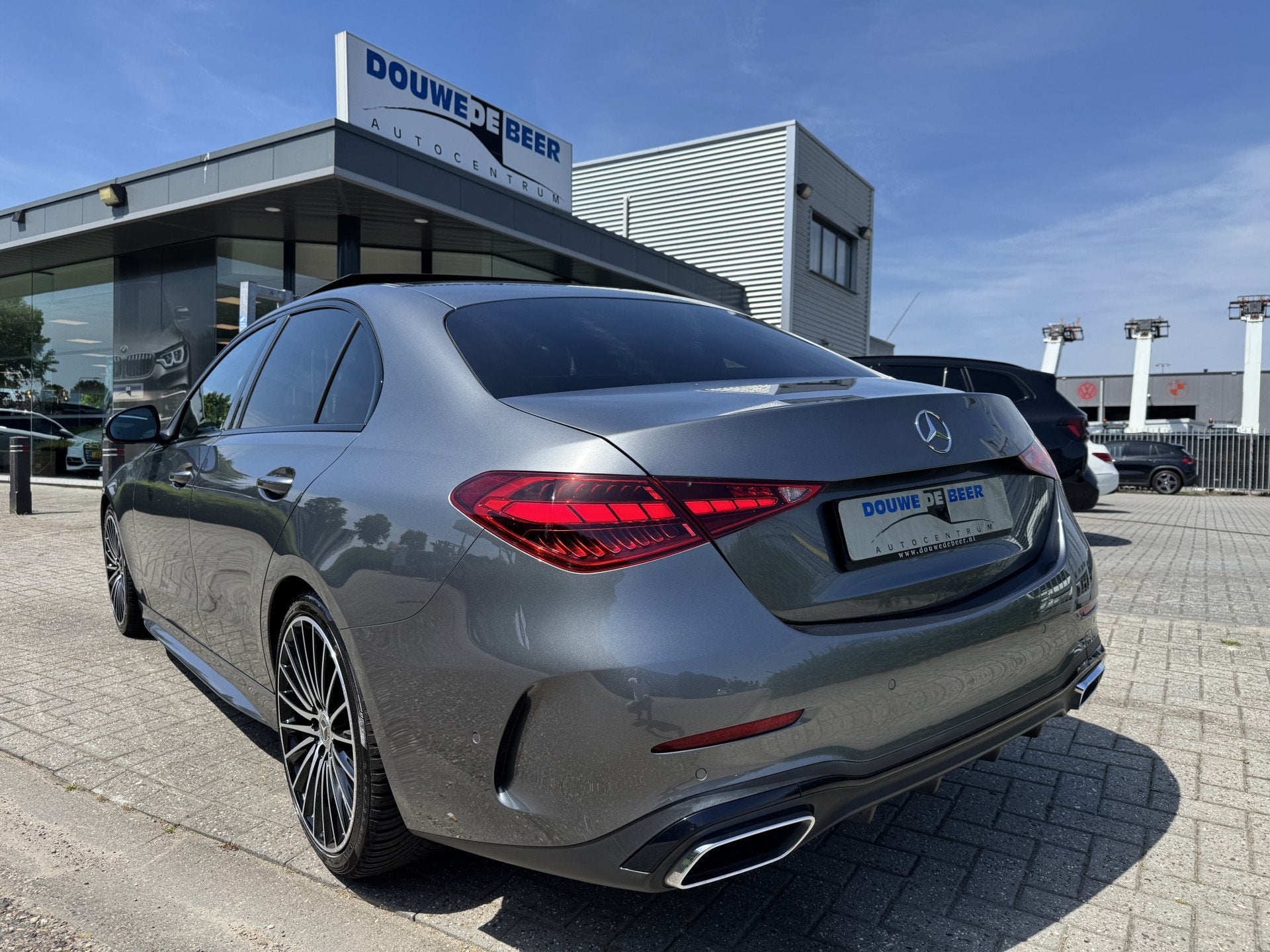 Mercedes-Benz C-Klasse 180 AMG Line Night Pano.dak | Low Hyb, Auto's, Automaat, Euro 6, 4 cilinders, Bedrijf