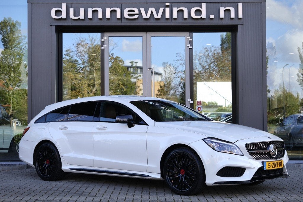 Mercedes-benz CLS-KLASSE 350 4MATIC *PANO*H&K*DESIGNO*MASSAG, Auto's, Automaat, 15 km/l, Gebruikt, Euro 6