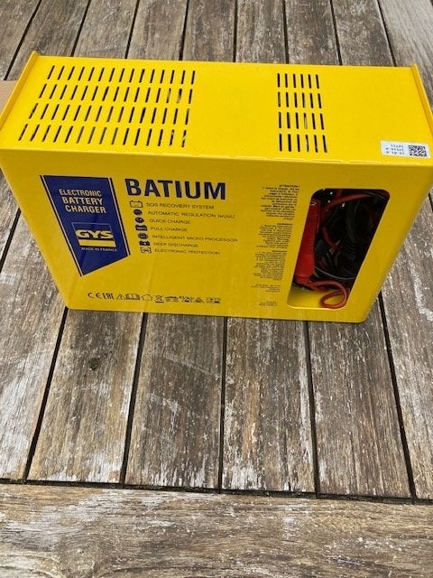 Batium accu lader, Ophalen, Gebruikt