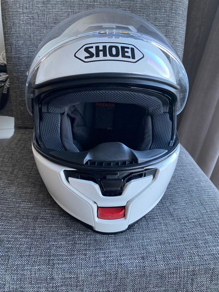 Shoei Neotec 3 + Sena SRL3, Motoren, Ophalen, XS, Systeemhelm, Shoei