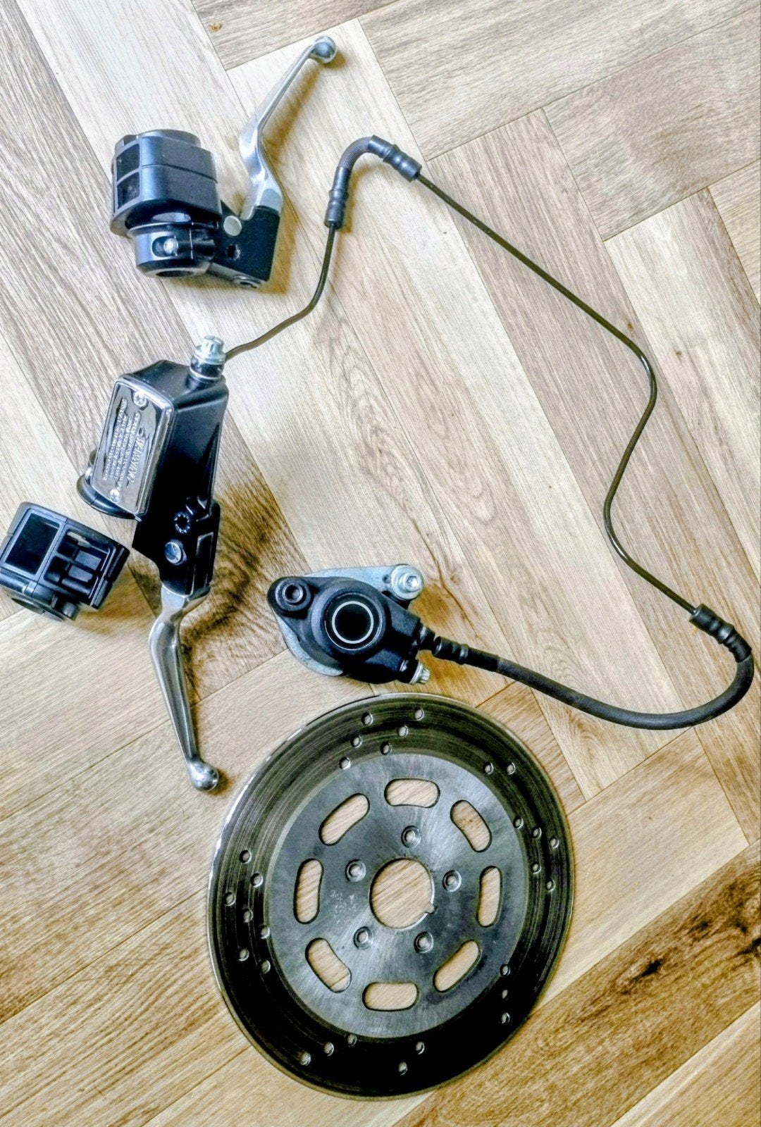 harley voor rem compleet, Ophalen of Verzenden, Nieuw