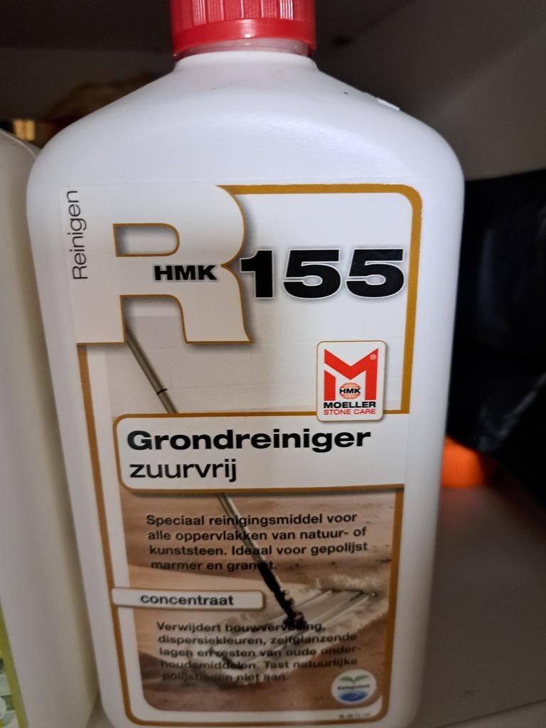 HMK R155 Grondreiniger Zuurvrij - Natuur- & Kunststeen, Huis en Inrichting, Schoonmaakartikelen, Schoonmaakmiddel, Ophalen of Verzenden