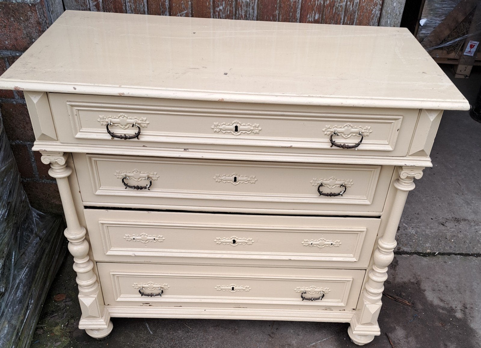 kast kasten antieke commode, Ophalen