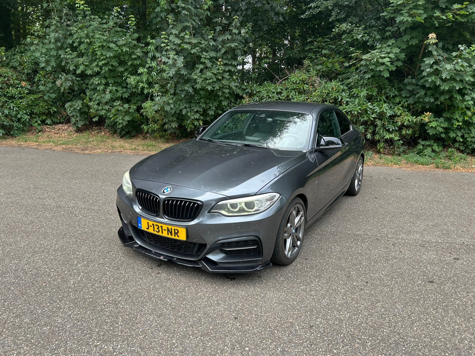 BMW 2-Serie M235i, Auto's, Achterwielaandrijving, Zwart, 1445 kg, Leder