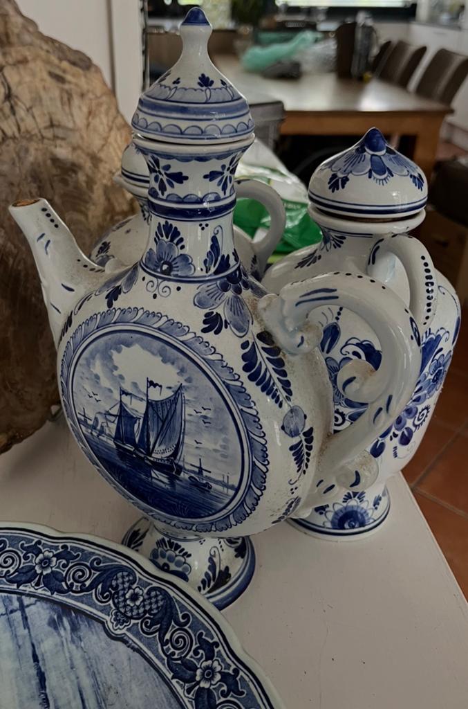 Delfts blauw + schoonhoven delfts, Ophalen