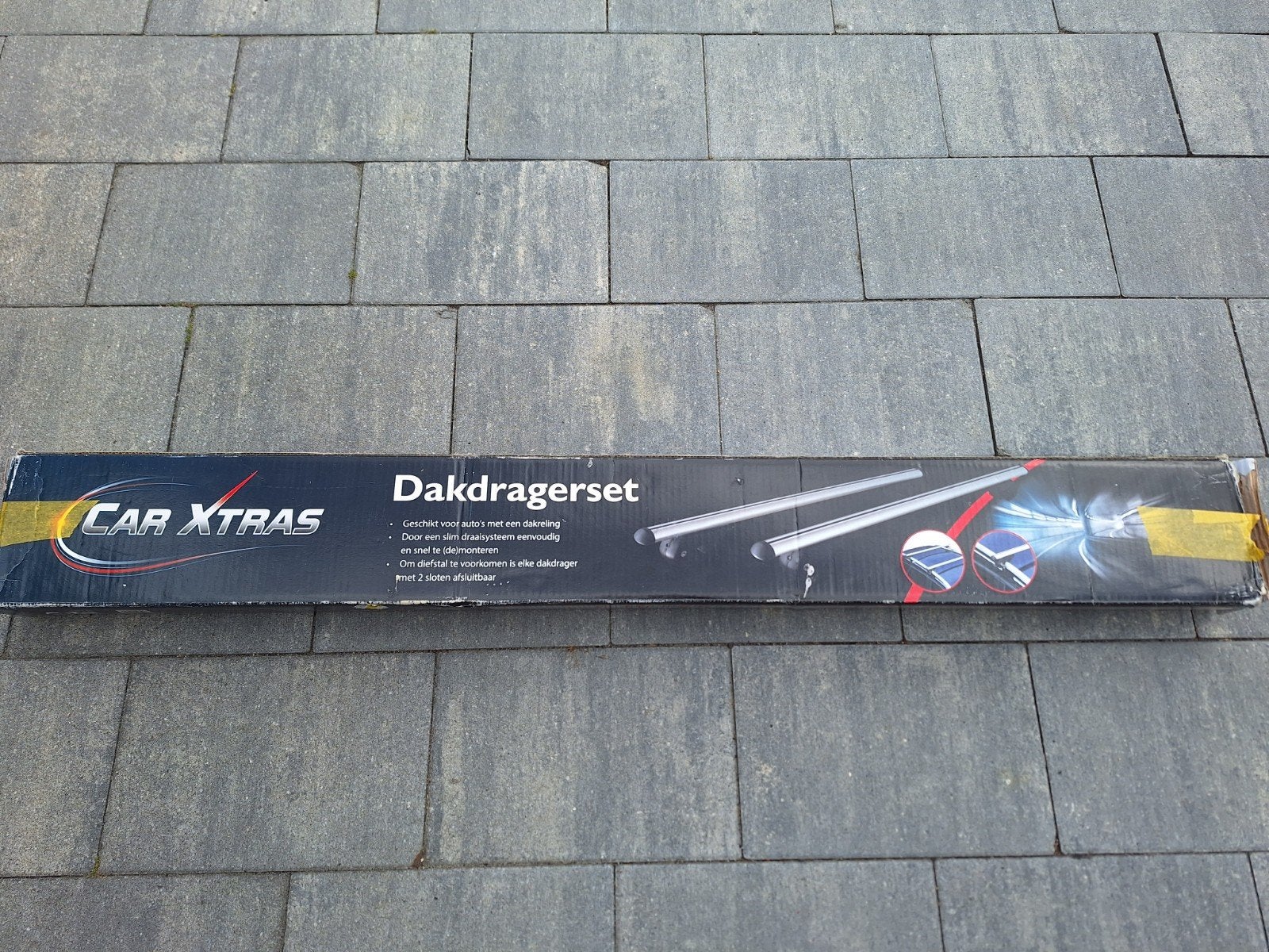 Universele Dakkoffer Rails - Dakdragerset, Ophalen, Zo goed als nieuw