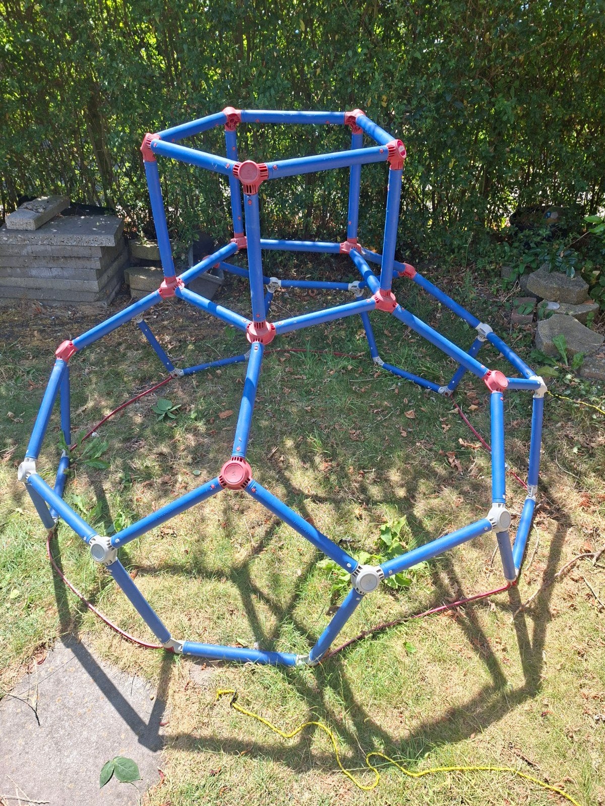 Lil' Monkey Klimtoestel - Blauw/Rood Speeltoestel, Ophalen, Gebruikt, Klimwand