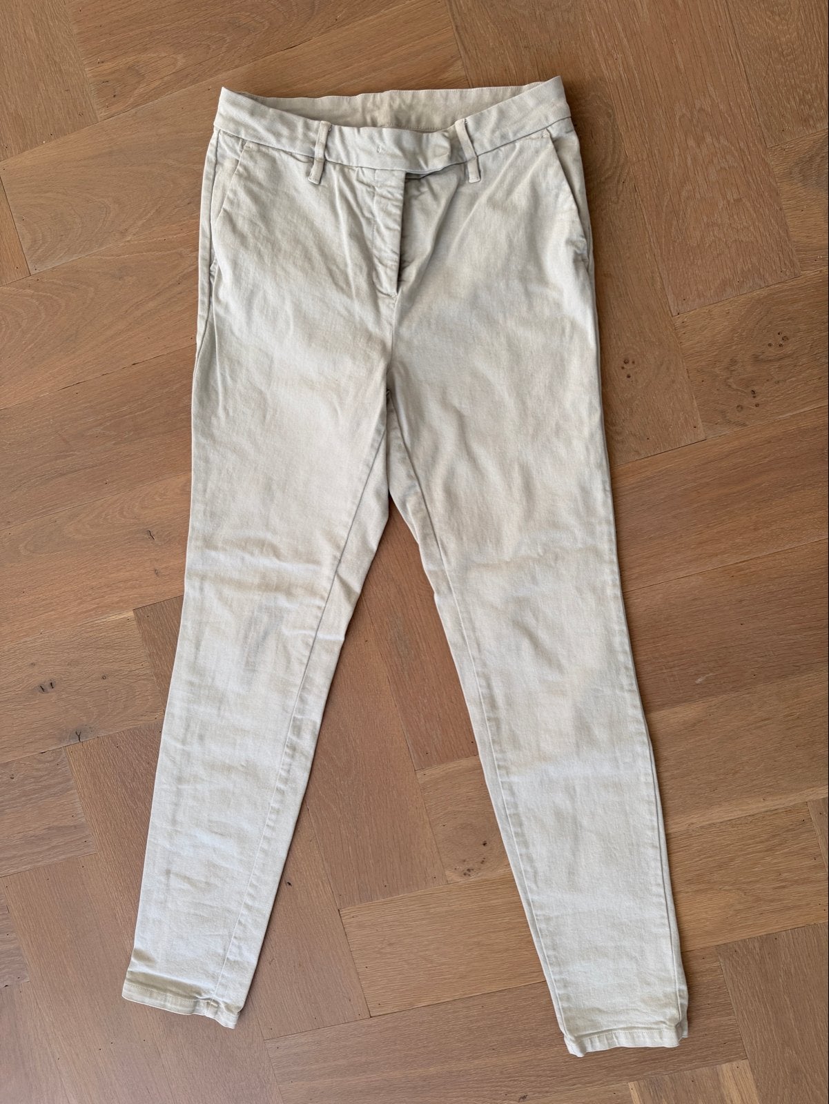 Moscow broek maat M, Kleding | Dames, Maat 38/40 (M), Beige, Ophalen of Verzenden, Lang