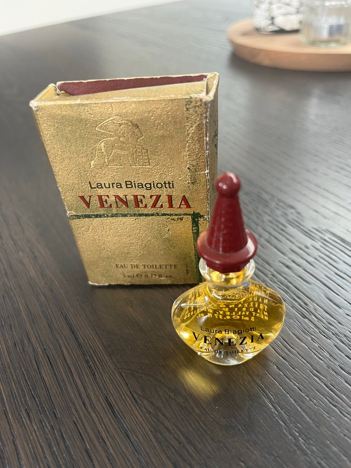 Laura Biagiotti Venezia Eau de Toilette 5ml Miniatuur, Ophalen of Verzenden, Zo goed als nieuw