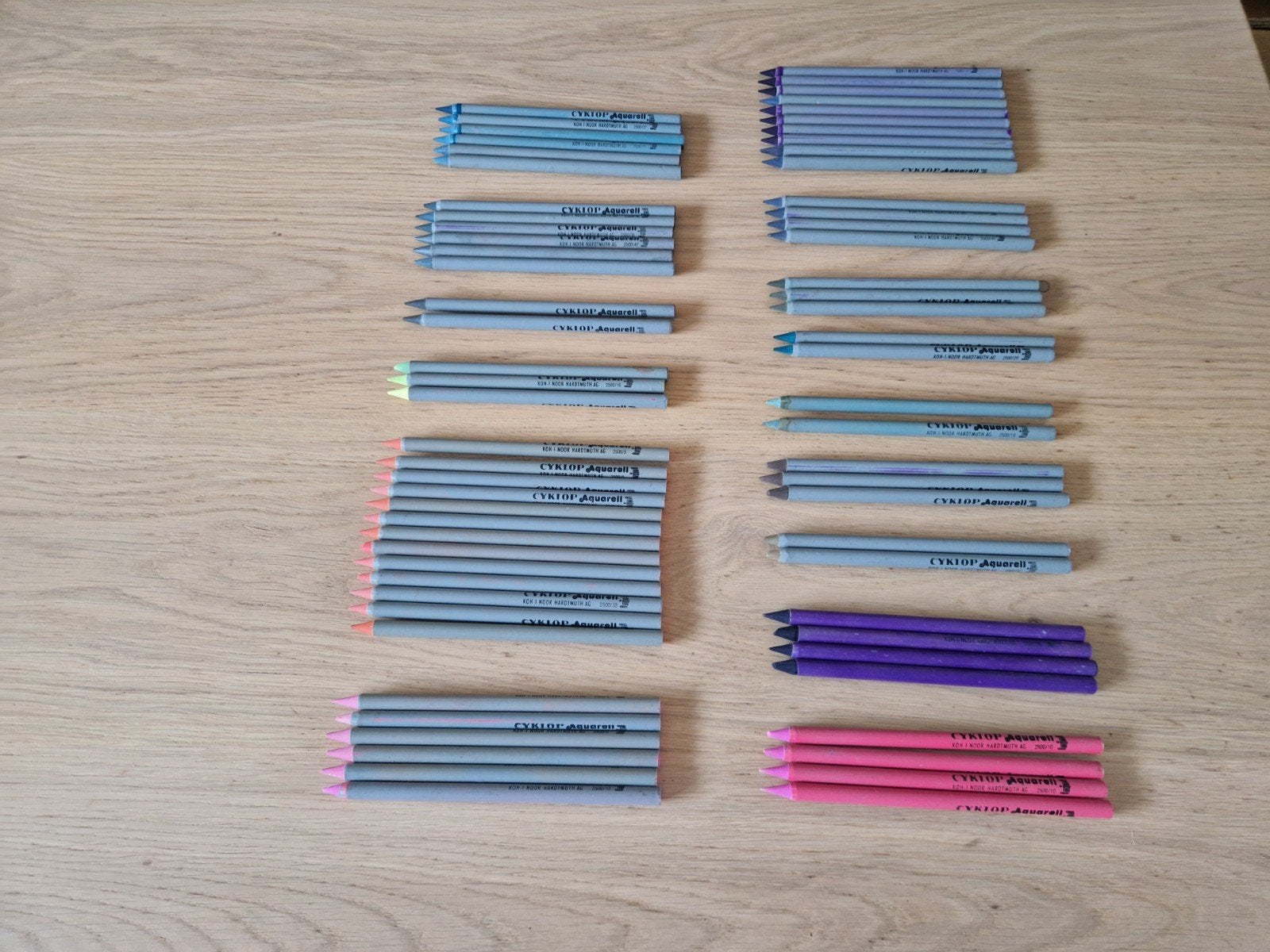 70 Koh-I-Noor Cyklop Aquarell potloden, Ophalen of Verzenden, Nieuw, Potlood of Stift