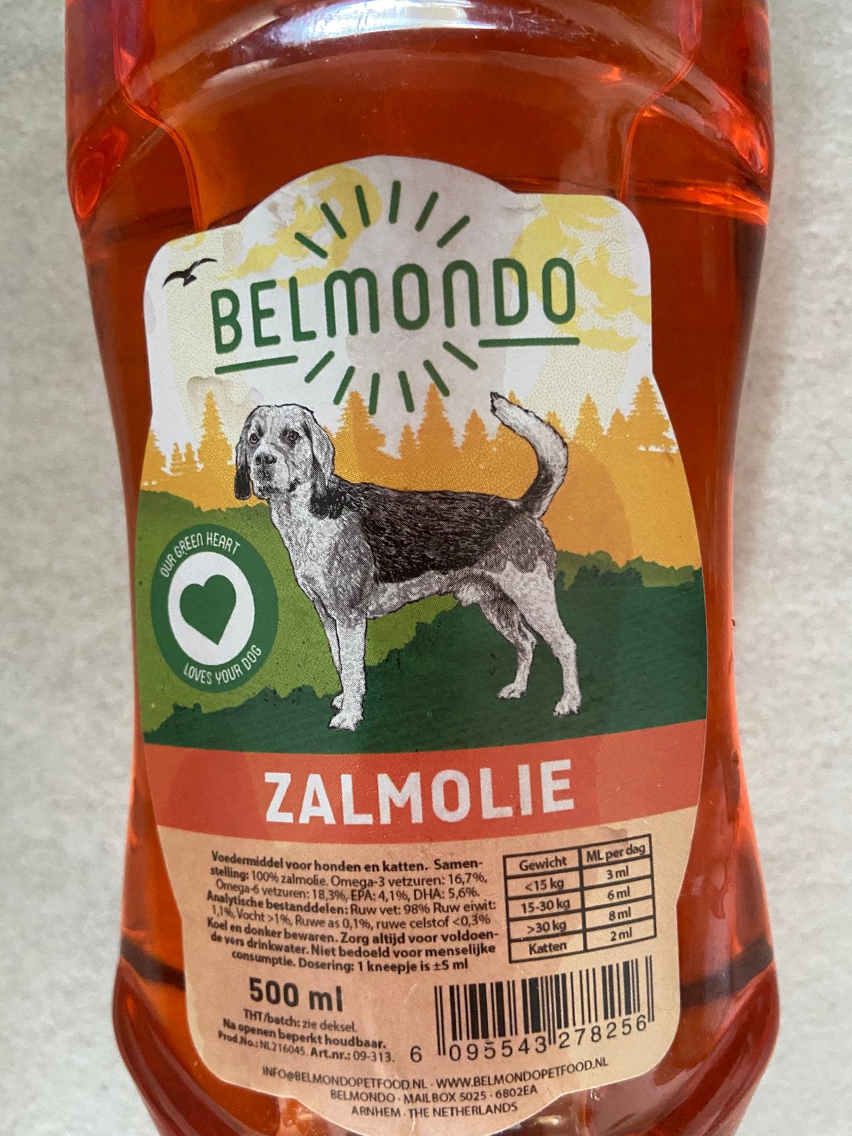 Hond zalm olie, Ophalen of Verzenden, Hond