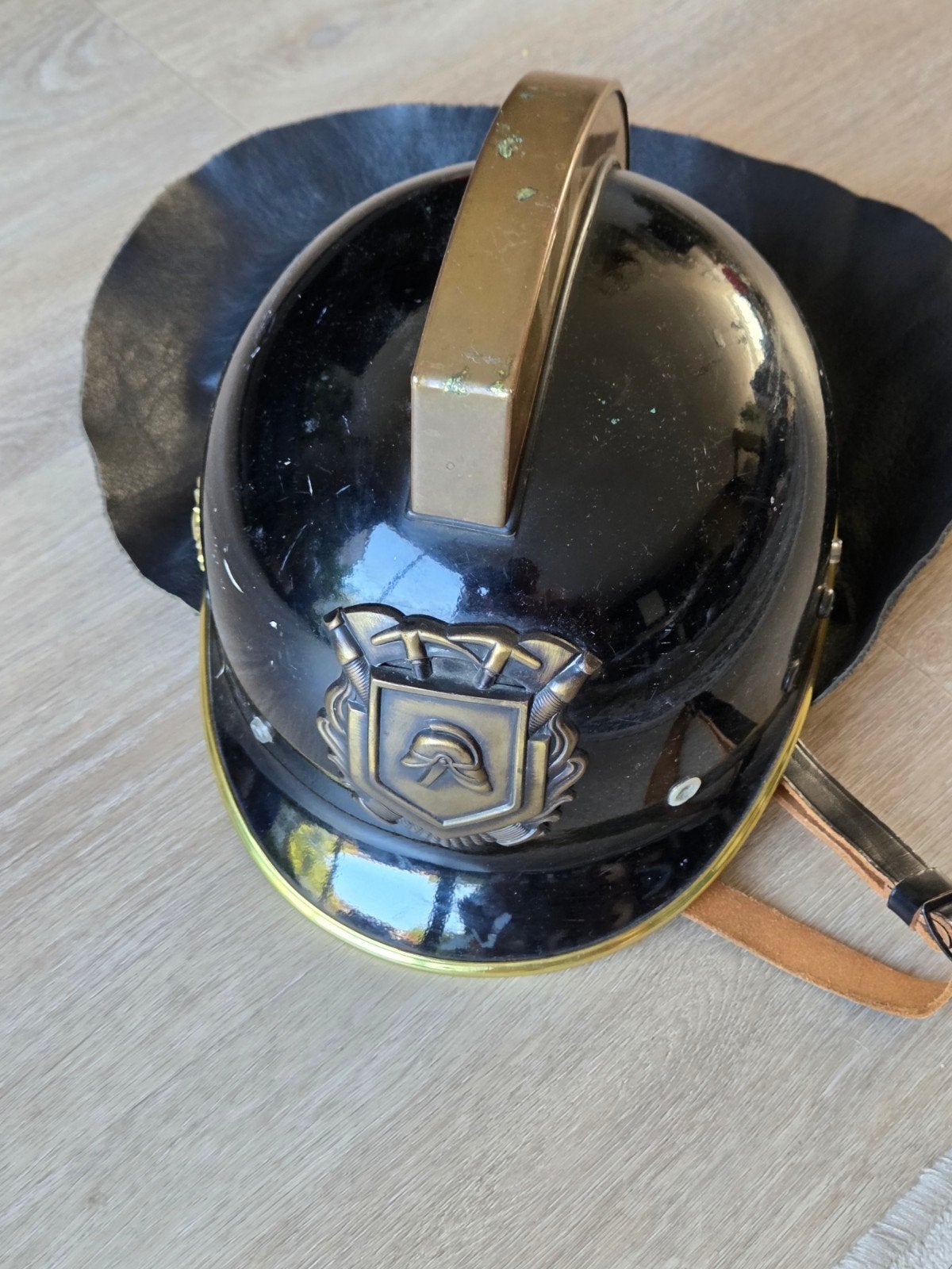 Brandweerhelm, Ophalen of Verzenden, Gebruikt