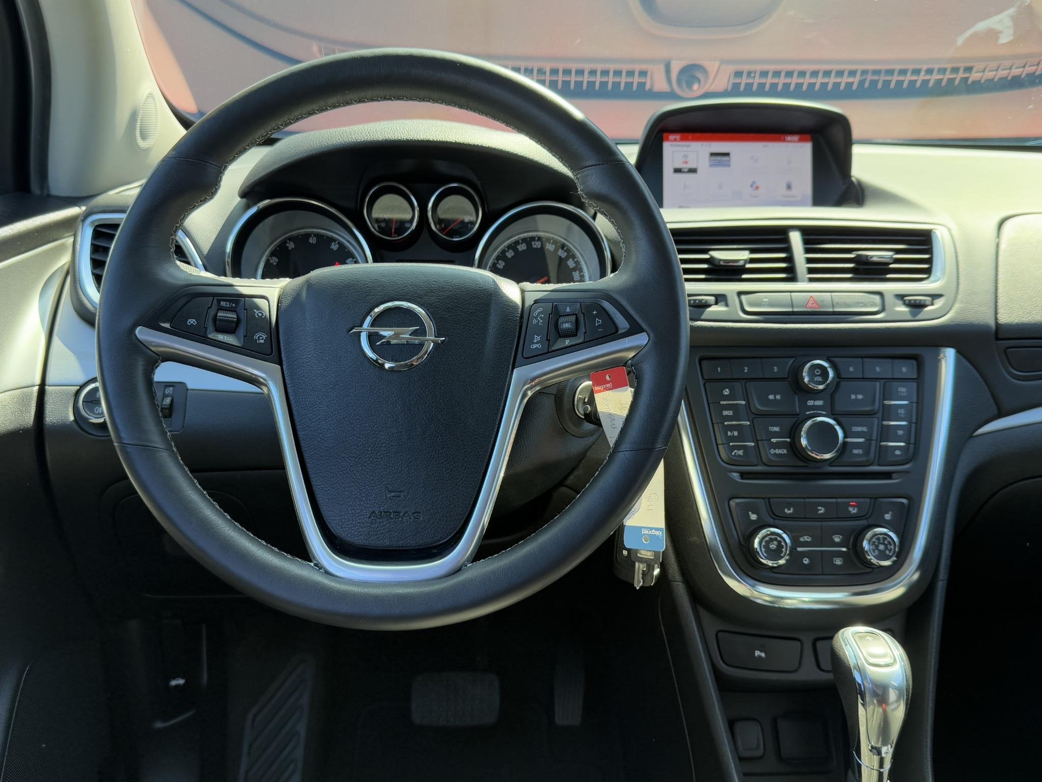 Opel Mokka 1.4 T Cosmo Automaat,Camera,Clima,Cruise,Stoelver, Auto's, Stof, Gebruikt, Euro 6, 4 cilinders