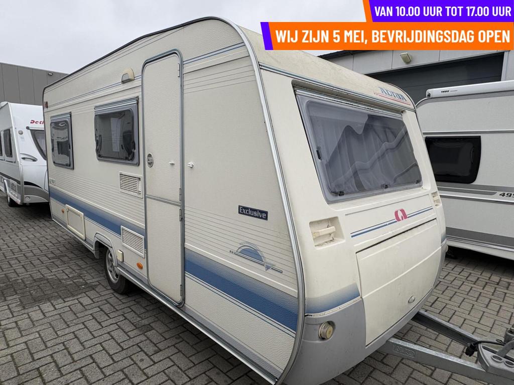 Adria UNICA 462 DP EXCLUSIVE  VOORTENT, FRANSBED, TREINZIT, Serviceluik, Bedrijf, 750 - 1000 kg, Adria