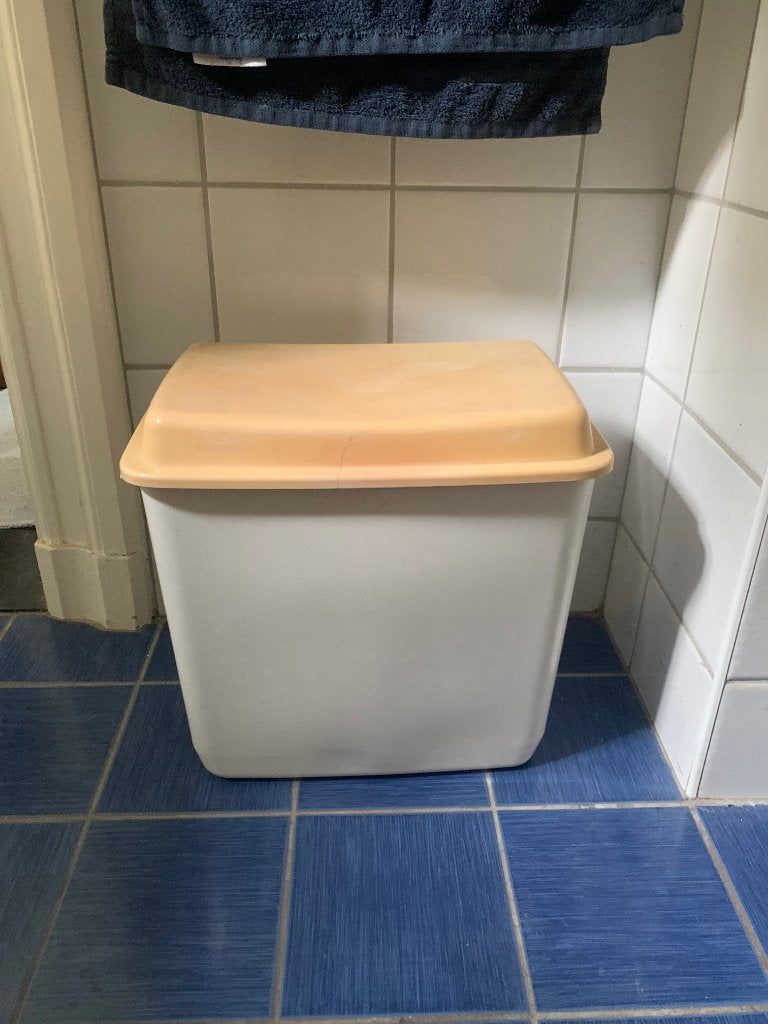 Curver wasbox wasmand waston, Ophalen, Gebruikt, Wasmand, Wit