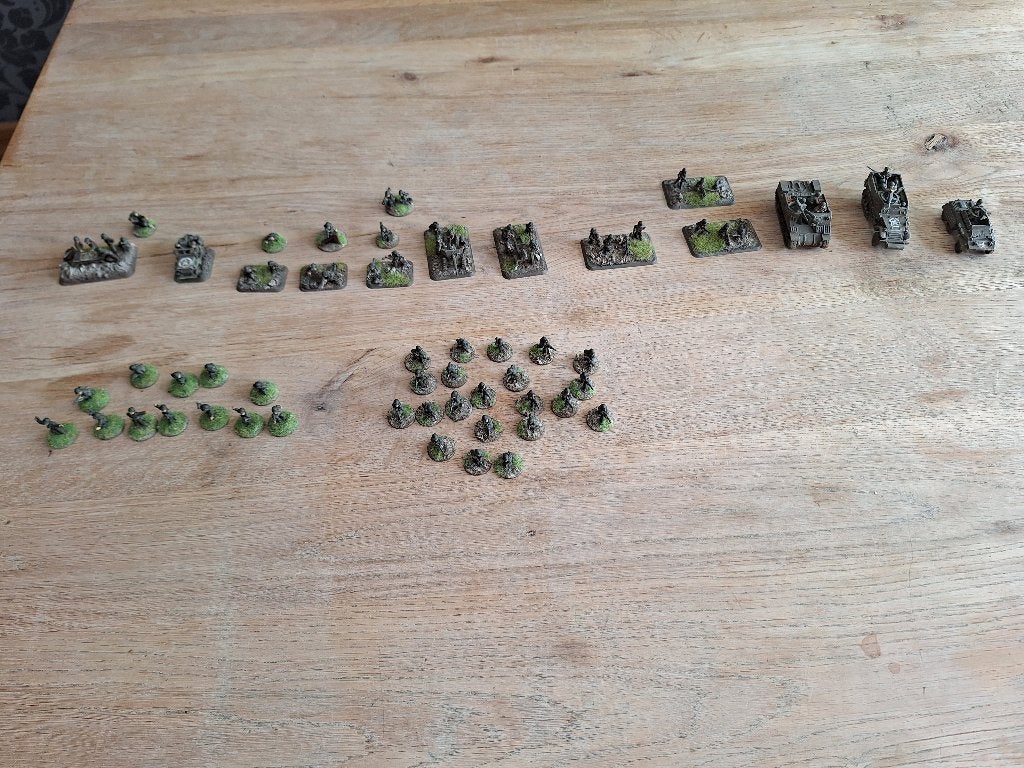 Flames of War, Hobby en Vrije tijd, Wargaming, Ophalen of Verzenden, Historisch, Figuurtje(s), Geverfd
