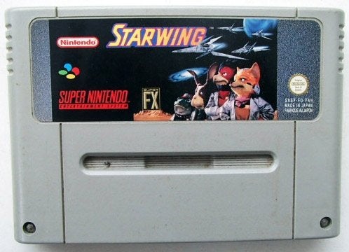 Super Nintendo - Starwing, Spelcomputers en Games, 1 speler, Racen en Vliegen, Ophalen of Verzenden, Zo goed als nieuw