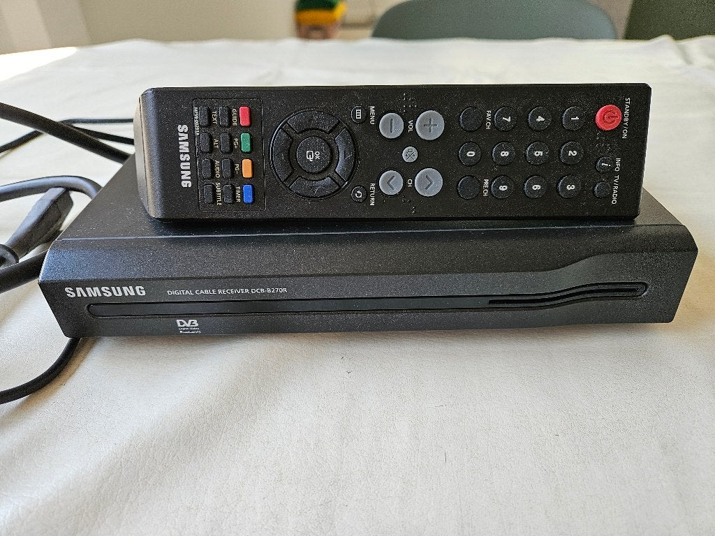 Samsung Digital Cable Receiver DCB-B270R, Ophalen of Verzenden, Gebruikt, Decoder