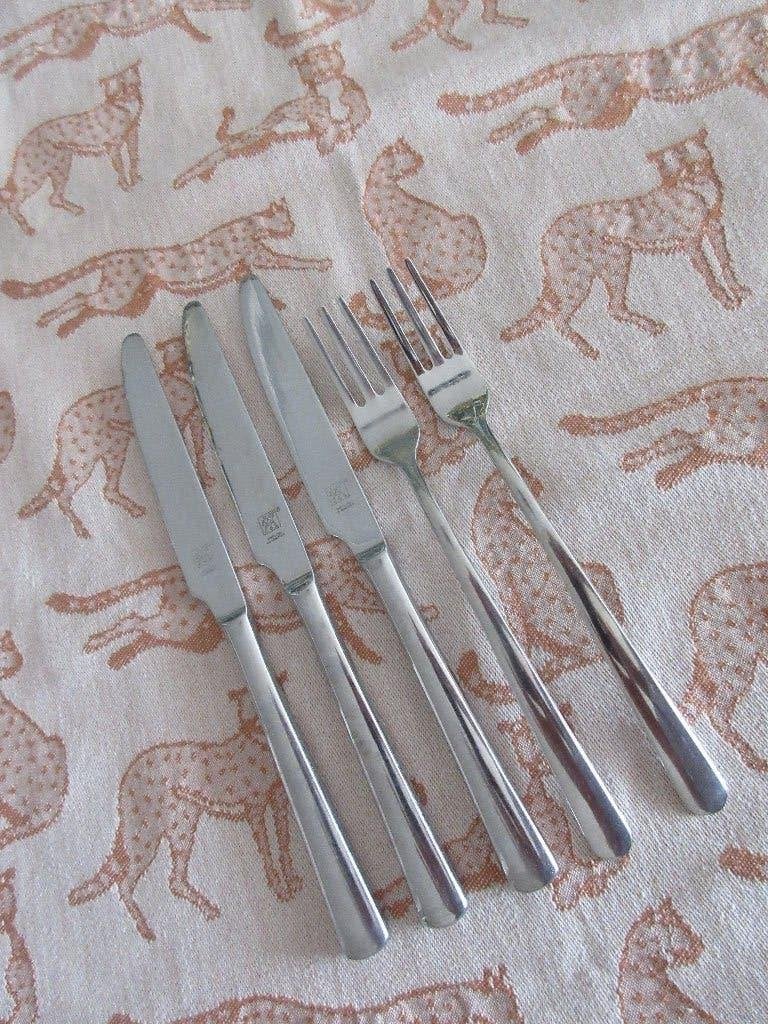 Zwilling J.A. Henckels Nova Losse Delen, Huis en Inrichting, Ophalen of Verzenden, Gebruikt, Rvs of Chroom, Los bestek