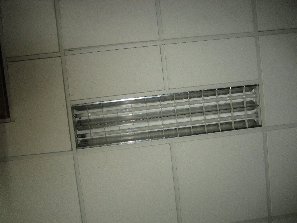 systeemplafond met 3 TL lichtunits, Ophalen, Gebruikt, Minder dan 50 watt