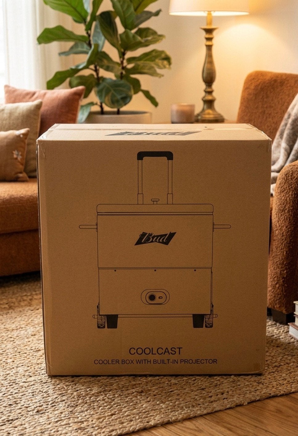 Nieuw in doos: Coolcast. Koelbox, Beamer en projectiescherm, Ophalen, Overige technologieën, Bud, Nieuw