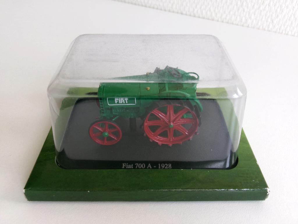 Fiat 700 A Tractor 1928 groen 1:43 Hachette *NIEUW*, Ophalen of Verzenden, Nieuw, Tractor of Landbouw, Overige merken