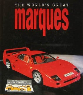 The world's great marques full colour gatefold illustrations, Ophalen of Verzenden, Zo goed als nieuw, Overige merken