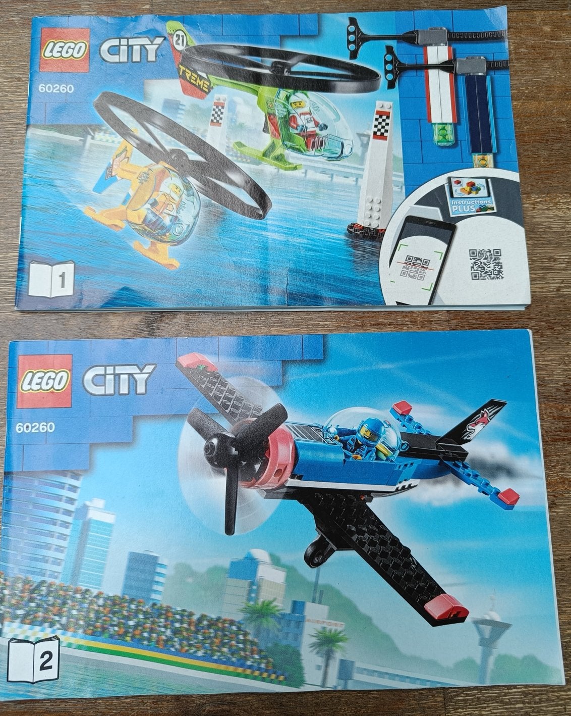 LEGO City 60260 Luchtrace set met 3 voertuigen, City, Lego, Ophalen of Verzenden, Zo goed als nieuw