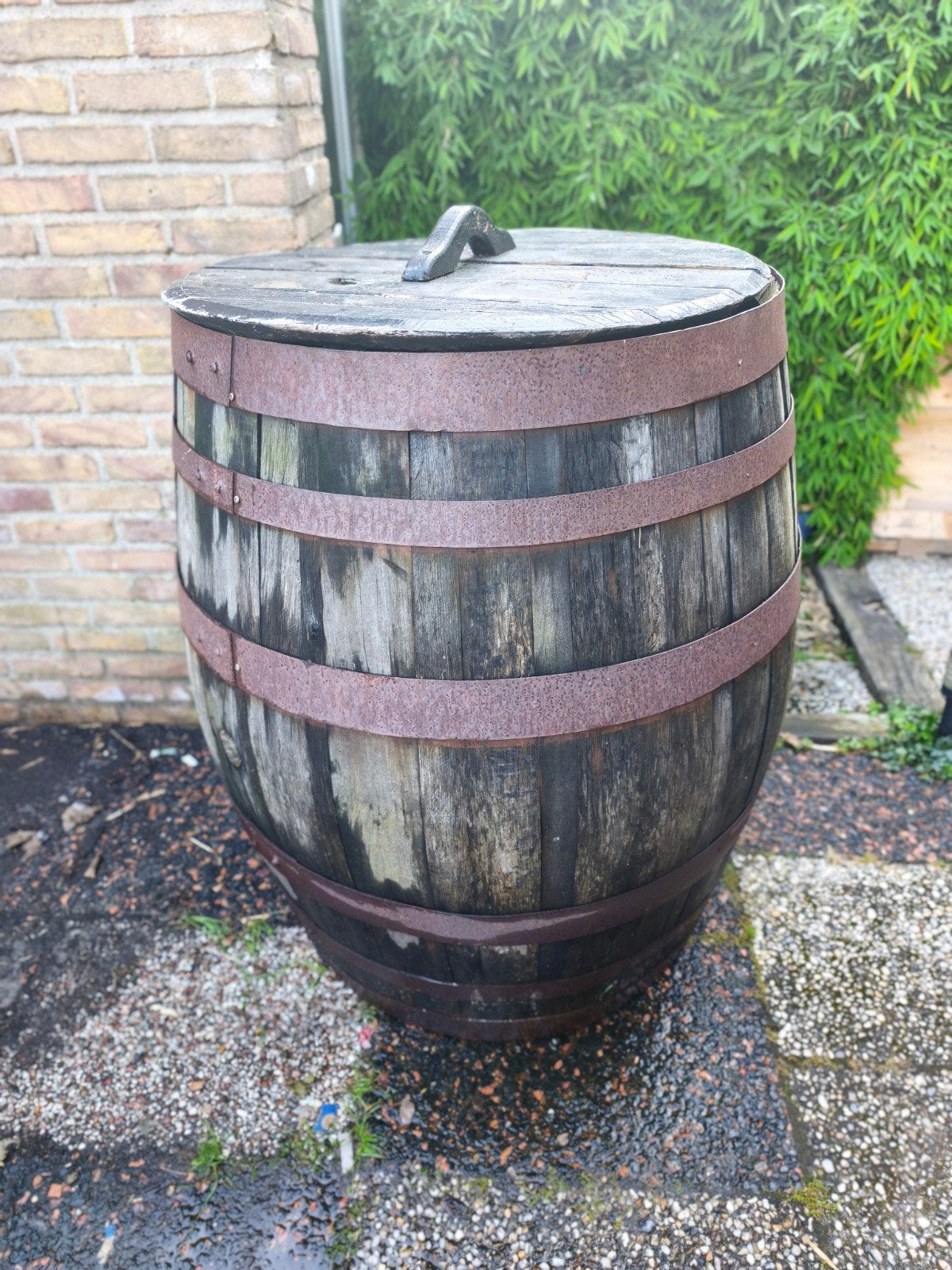 Houten Dompelbad, Tuin en Terras, Ophalen, Gebruikt