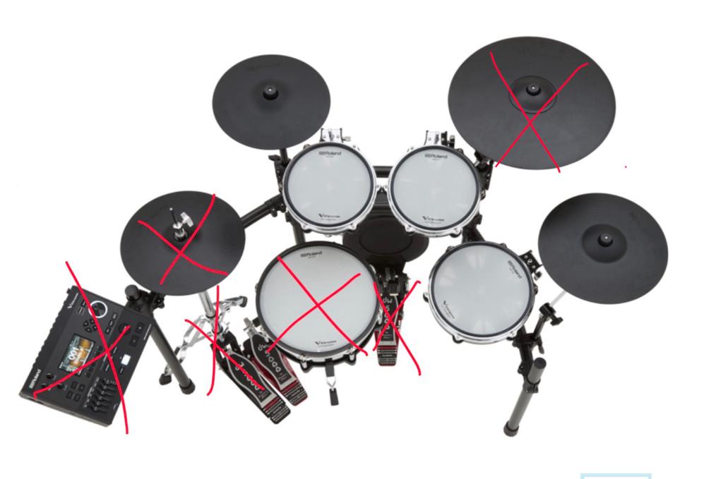 Roland KD-12 PD10-p PD12-p CY12c-t CY14c-t MDS-STD3 rack, Muziek en Instrumenten, Ophalen of Verzenden, Zo goed als nieuw, Roland