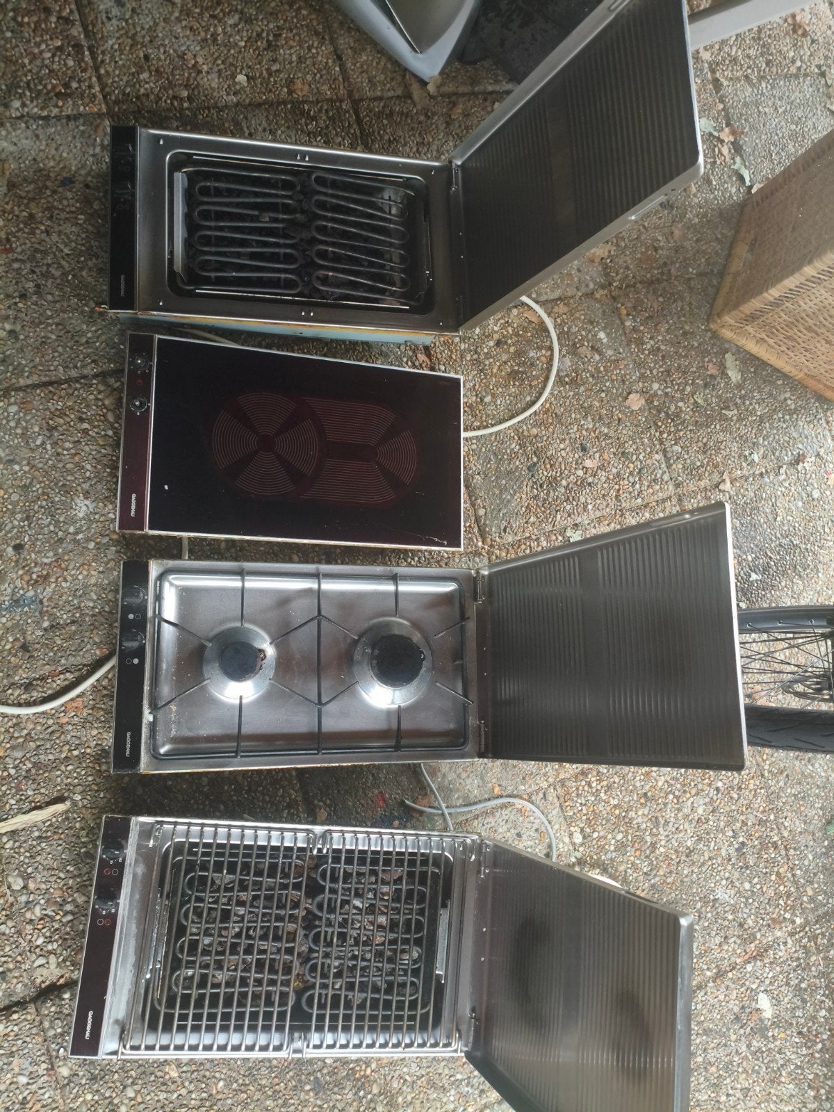 Gaggenau kookplaten - Inductie, Gas, Grill, Ophalen, Gebruikt, Inbouw, Inductie