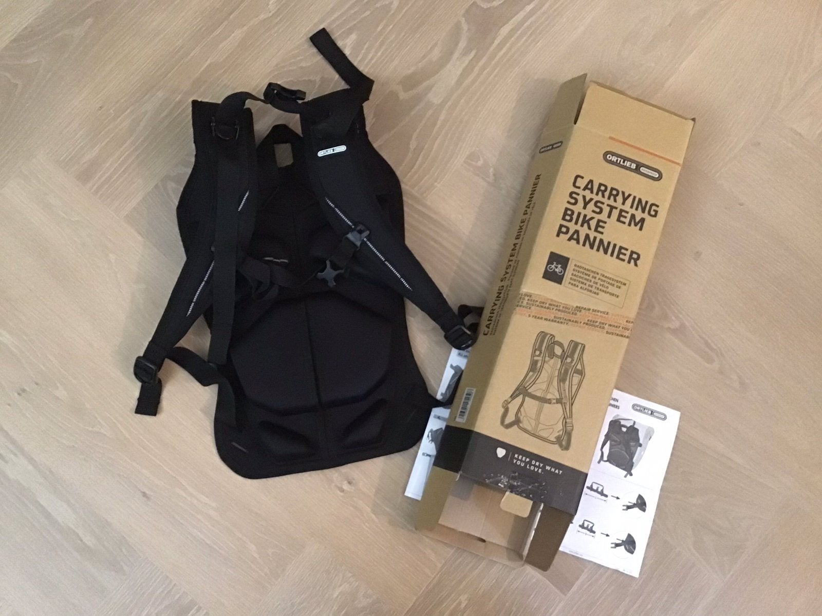 Ortlieb Carrying System NIEUW Bike Pannier Rugzak, Ophalen of Verzenden, Nieuw